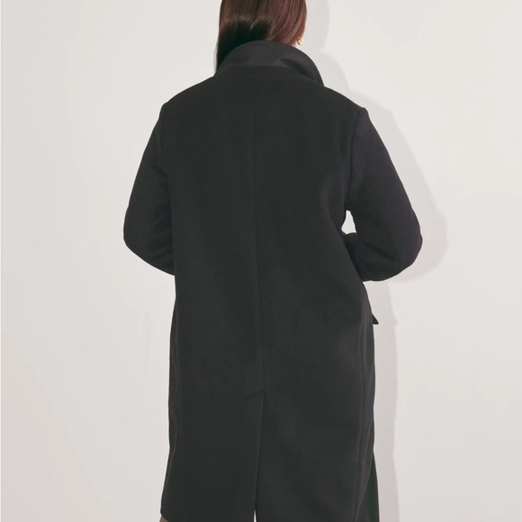 Everlane The Topcoat in Wool, Black M NWOT - Picture 2 of 8